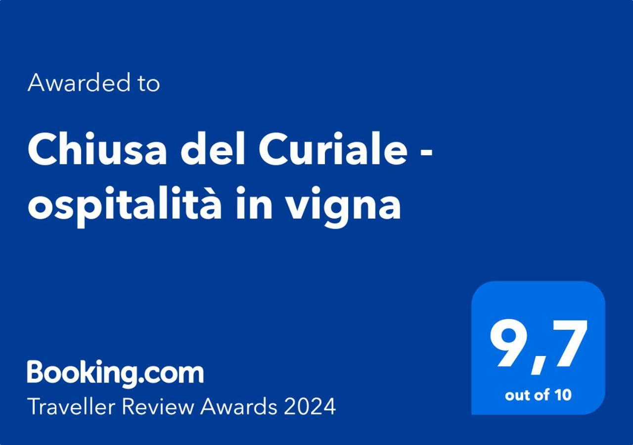 مبيت وإفطار كوميزو Chiusa Del Curiale - Ospitalita In Vigna المظهر الخارجي الصورة